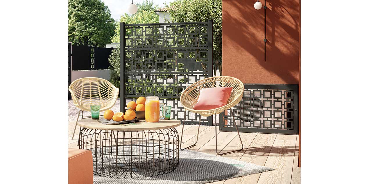 cadiou claustra et cache clim habillage